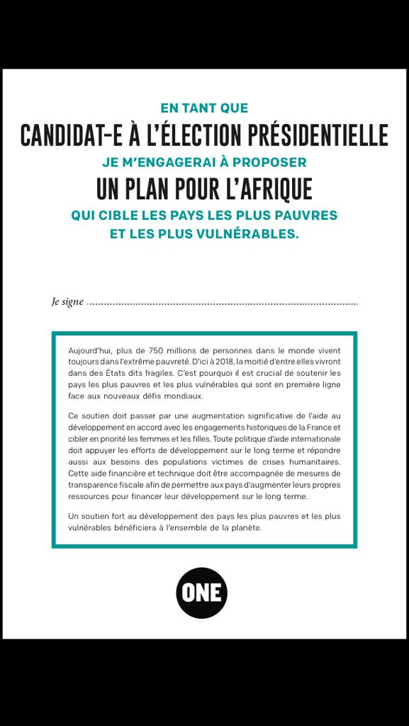 mathnicoli's tweet photo. .@manuelvalls nous vous attendons à Evry pour présenter notre appel de lutte contre la pauvreté en Afrique @ONE_Fr https://t.co/j7L4Ab2jVi