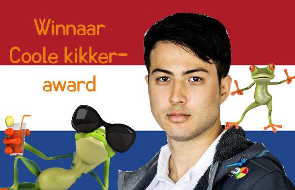 De winnaar van de allereerste Coole Kikker-award is: <a href="/kaiverbij/">kai verbij(フェルバイ開)</a> 
Gefeliciteerd!