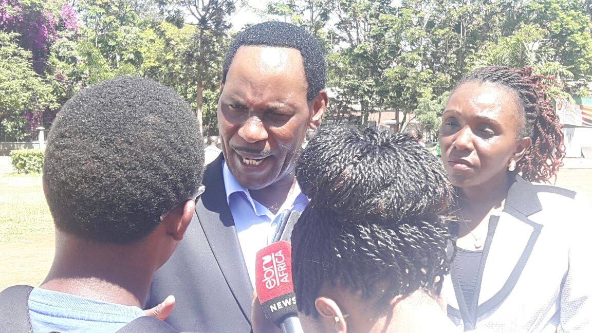 Kamamifay's tweet photo. @EzekielMutua : We are setting ourselves for another post election violence if politicians continue with hate speech #KFCBatROPESGraduation https://t.co/jujW7PJEqq