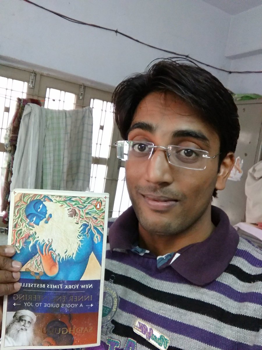 kamal1309's tweet photo. #GuideToJoy24X7 #iNNEREngineeringBook @SadhguruJV @ishafoundation Every1 should read it to be aware bout the greatest mysteries of life😇 https://t.co/cX9Z3lmCQm