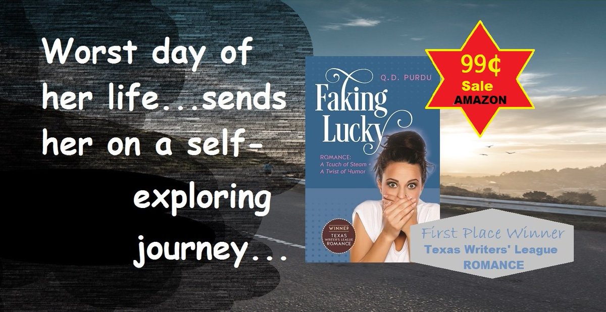 QDPurdu's tweet image. New release FAKING LUCKY
#OnSale #99c
BUY LINK&amp;gt; amazon.com/dp/B01N44IU3X    
Award-winning Romance
#IARTG #IAN1 #tw4rw #RT