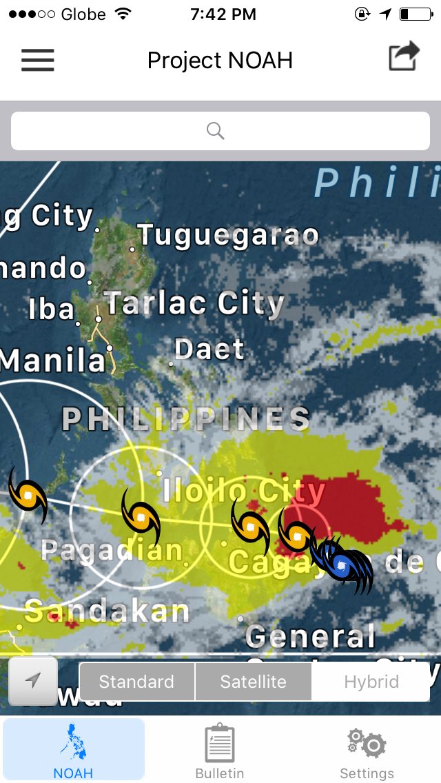 nababaha's tweet photo. Screenshot of the NOAH iOS app. Sana lumabas na for #AuringPH . #ProjNOAH #Pointwest https://t.co/8GuLptqoiw