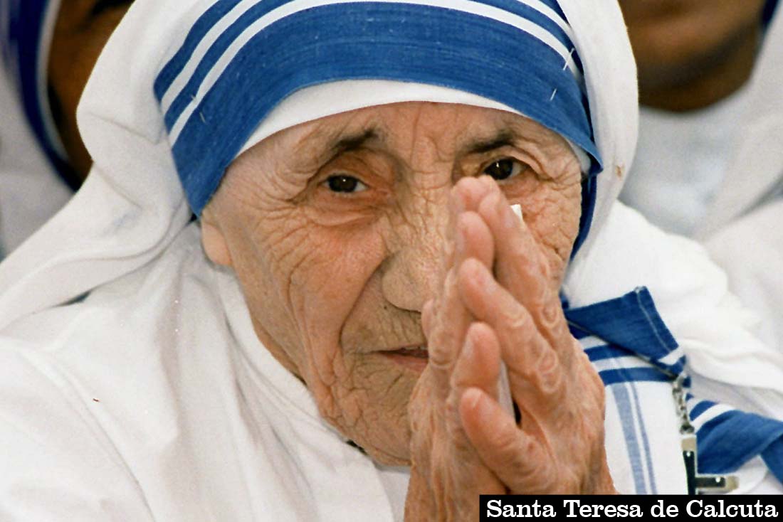 Cuando sufra humillación
dame ocasión para elogiar a alguien

Cuando esté desanimado
dame alguien para darle ánimos

Santa Teresa de Calcuta