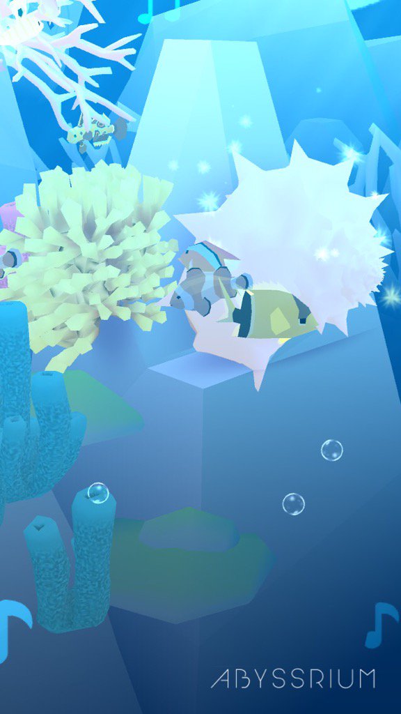 Idiossea's tweet photo. My Percula Clownfish:) 
#abyssrium
Download: https://t.co/A1eH41uE42 https://t.co/fgafdG6d82
