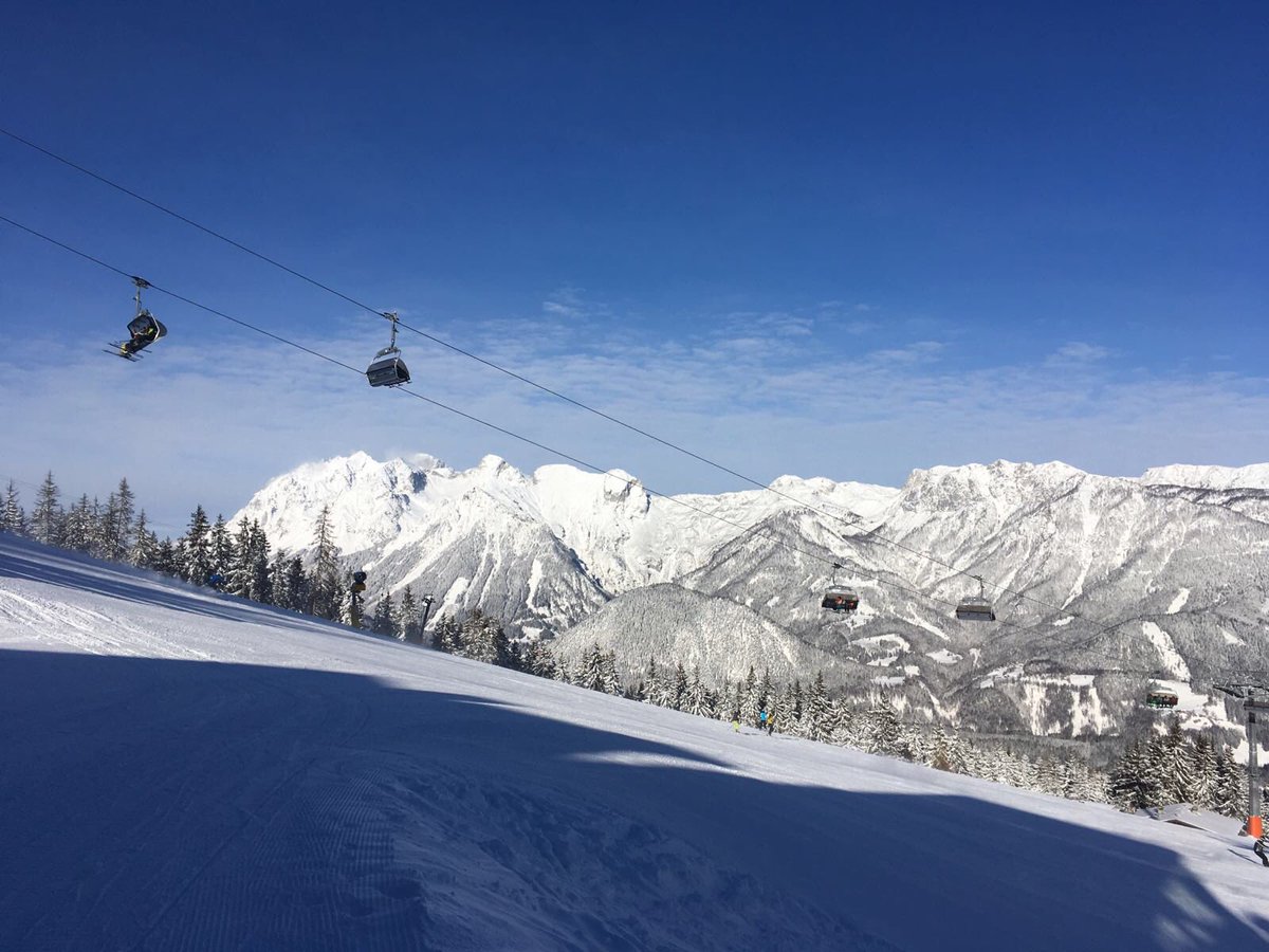 Winterfeeling pur am Hauser Kaibling❄☀️⛷🚡🔝#hauserkaibling