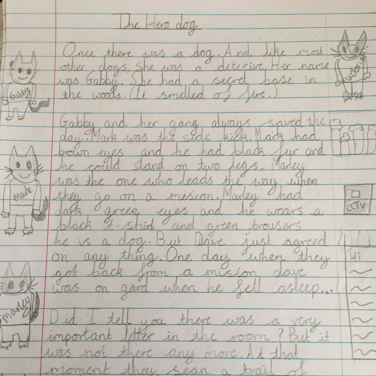 PiersTorday's tweet image. Just replying to and returning some of the FABULOUS 🐶 🕵️ stories sent to me by Class 16 @mendipgreenpri   #brightfutures #imaginationwins