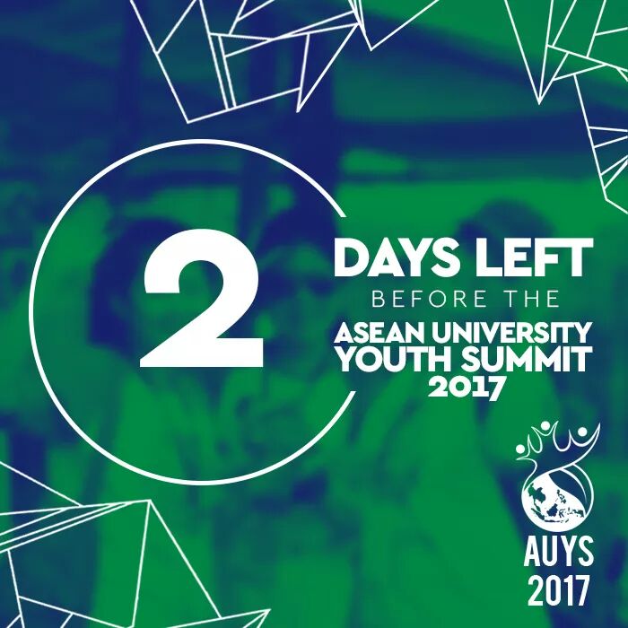 2 DAYS TO GO BEFORE #AUYS2017! 🌏
