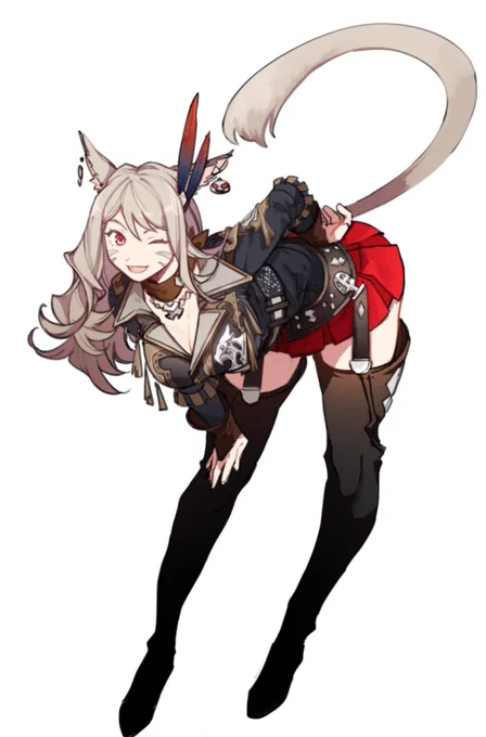 #FFXIV    ❤ミコッテ 