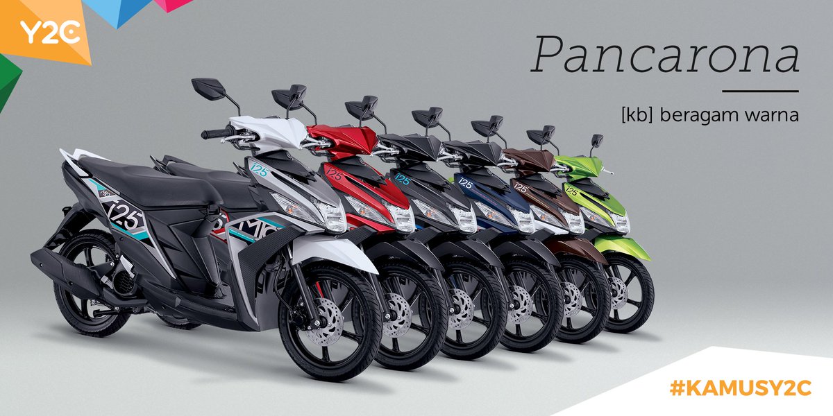 Tampil trendi dan mempesona #Mio M3 AKS SSS hadir dengan Pancarona yang siap memberimu semangat esok hari. #Y2CPromo