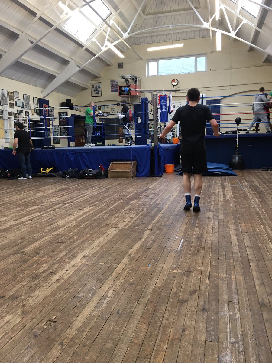 Good to be back #boxing @FinchleyBoxing
