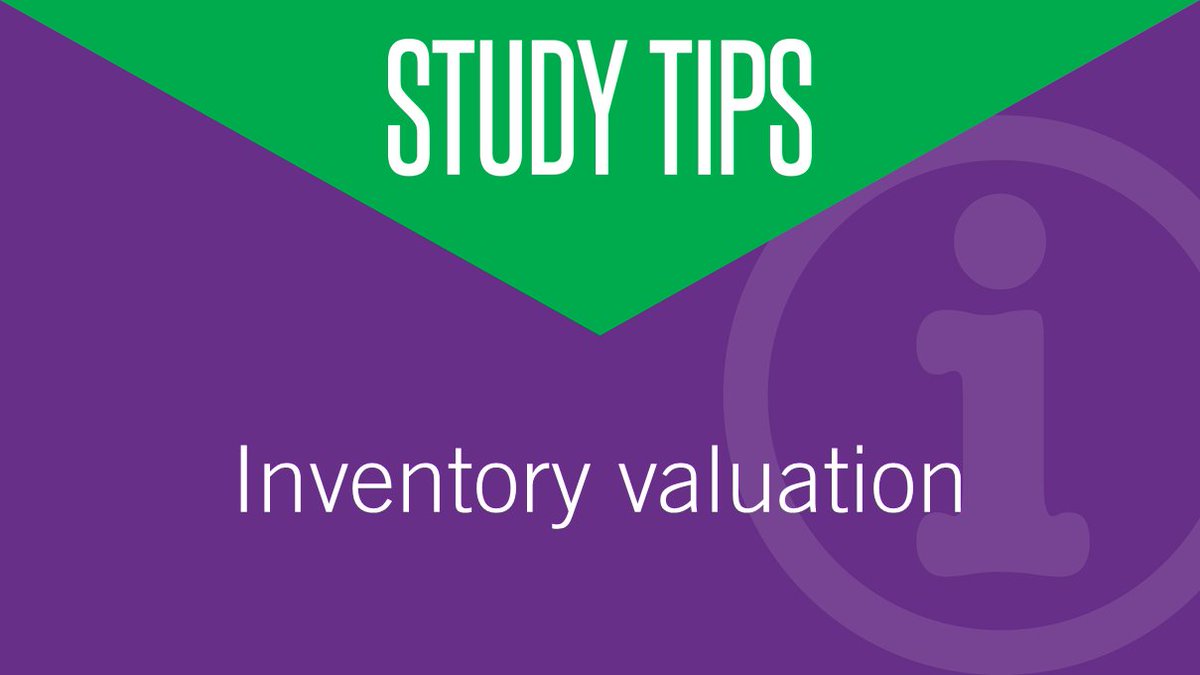 RT <a href="/YourAAT/">AAT</a>: Super handy tips from <a href="/AATToptutor/">First Intuition AAT</a> on #AAT inventory valuation. Take notes youra.at/pPPEbF
