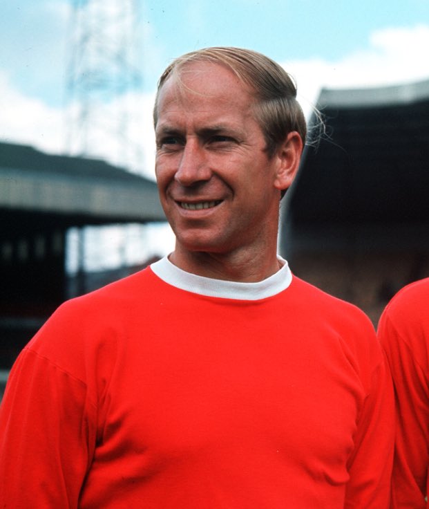 Sporf's tweet photo. Man United highest goalscorers:

- Wayne Rooney:
⚽️ 249 Goals 
😎 543 Matches

- Sir Bobby Charlton:
⚽️ 249 Goals
😎 758 Matches https://t.co/DiIBXS55nY