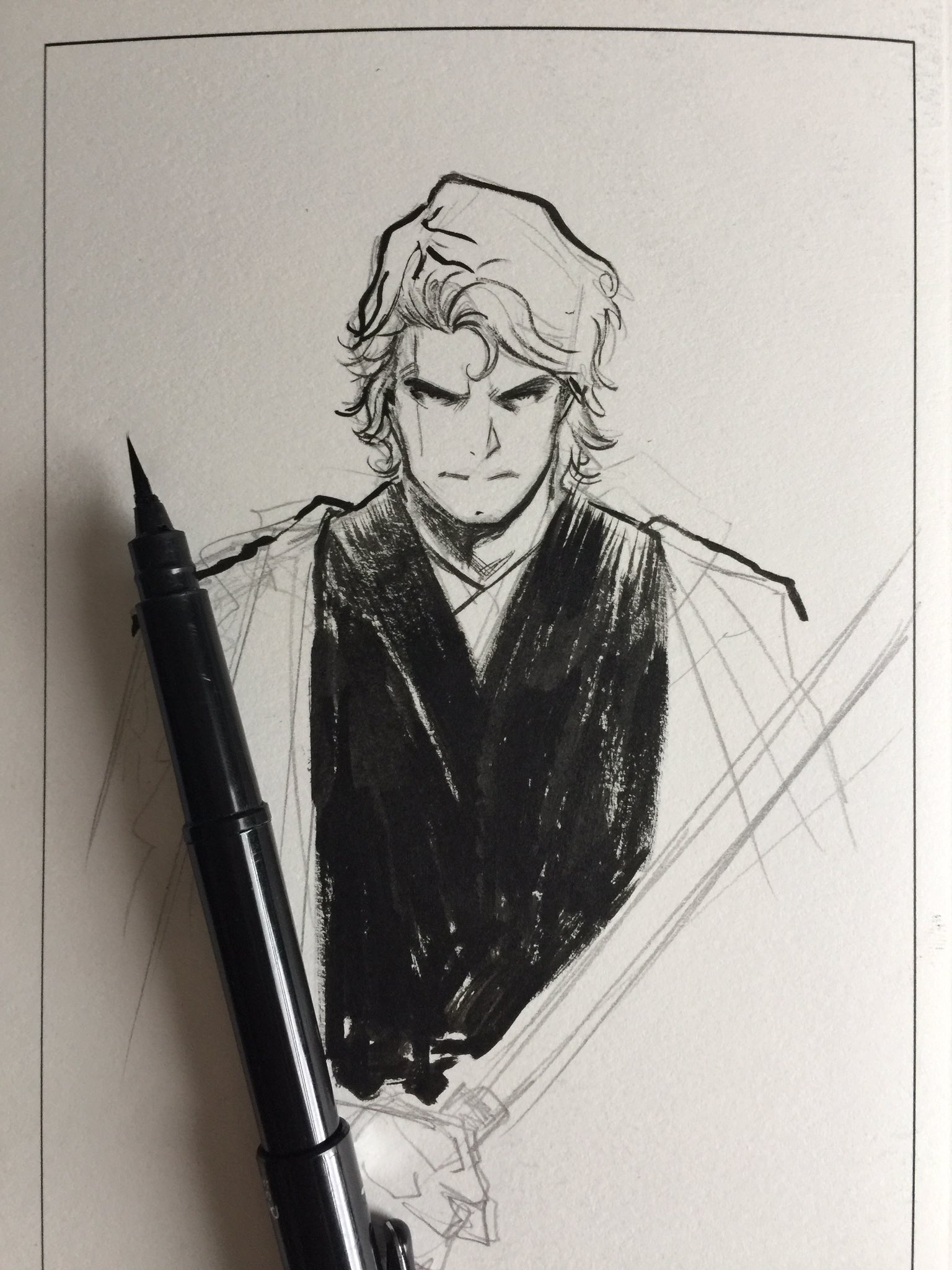 Anakin Skywalker Drawing