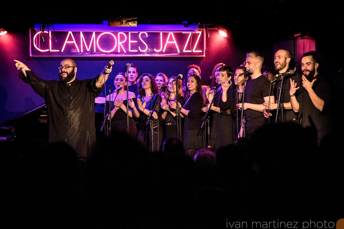 Sold out ayer de <a href="/Gospel_Factory/">Gospel Factory</a>  en <a href="/salaclamores/">Sala Clamores</a>.Tremendas comunión d voces para hacer disfrutar a un público entregado ¡Cántalo hermano!