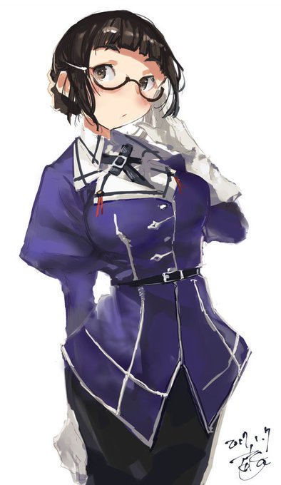 メガネ妙高さん
#艦これ版深夜の真剣お絵描き60分一本勝負
#艦これ版真剣お絵描き60分一本勝負_20170107 