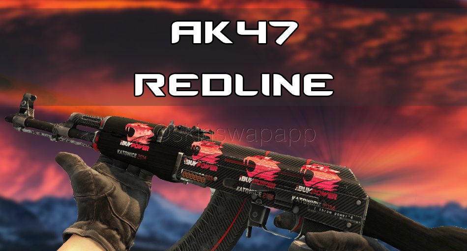 skinswapapp's tweet photo. This #AK47 #redline looks sexy af #lit Want to win some skins? #FOLLOW us and #RETWEET this! #CSGO #csgo #csgoskins #CSGOSkins https://t.co/WMhJiULyR2