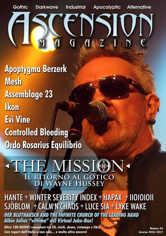 IIOIOIOII_Music's tweet photo. New interview in Ascension Magazine! #Europe #Synthpop #Italy #Iioioioii https://t.co/EYNRXLrnmQ