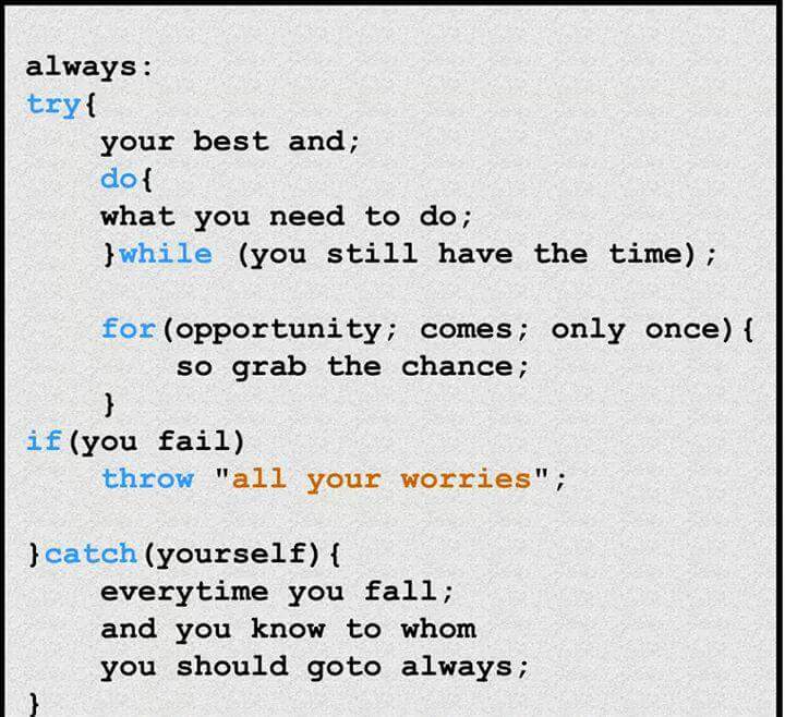 DaniaaTalaat's tweet image. Programmers knw what i mean 

#loop
#programmer_life 💻