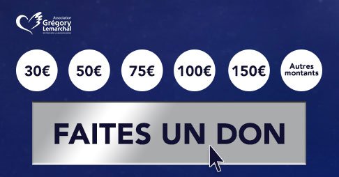 A_GregLemarchal's tweet photo. 📣 Pour faire votre don à l'Association #GregoryLemarchal 
➡️https://t.co/eugtxV6VvL 
Likez ❤️ Partagez 🔁 Merci !! https://t.co/YicBeUQ66h