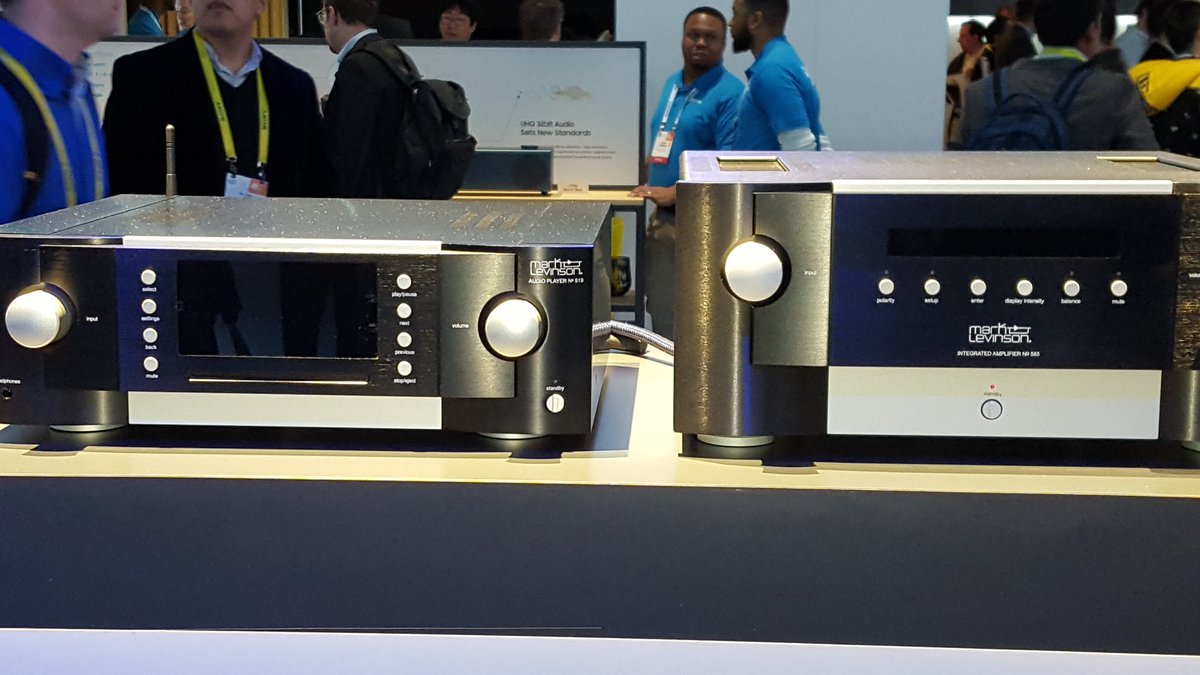 #Mark Levinson at #CES 2017. Makes my audiophile heart flutter