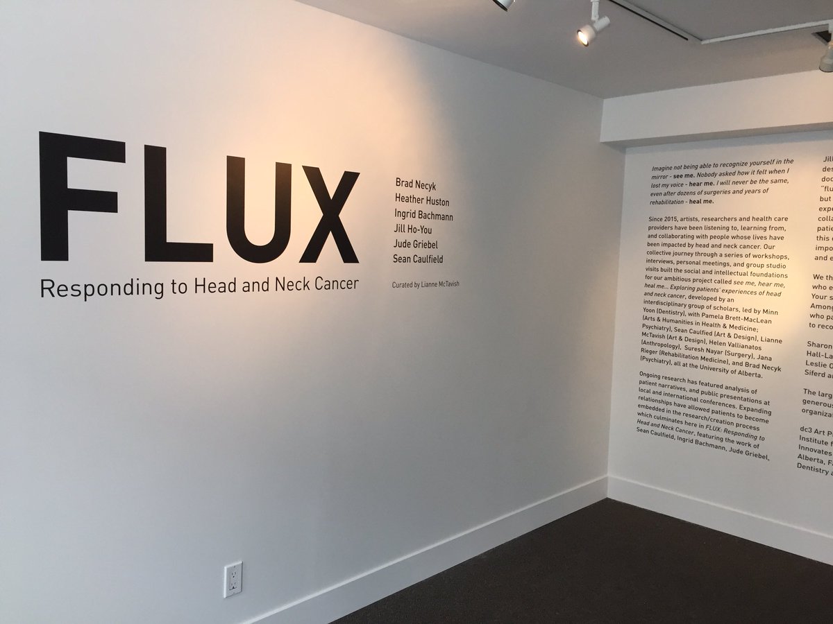 In btw showings checked out <a href="/dc3ArtProjects/">dc3 Art Projects</a> in Queen Mary Park. phenomenal and thought provoking - Must see exhibit Flux #yeg