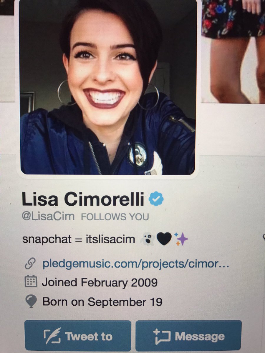 plsdontbeblue11's tweet photo. OMG!!!! Thank you so much!!!! I miss you!!!!! You're awesome!!!!!💜 @LisaCim https://t.co/XFnBTTDbM0