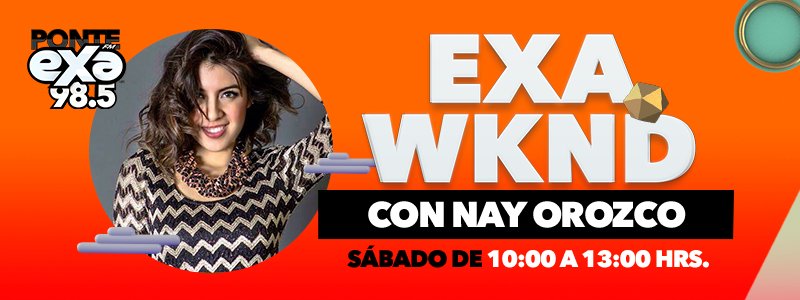 exaoaxaca's tweet photo. 10am ponle a @exaoaxaca que empieza el #ExaWknd con иαy σяozcσ,participa en #ElVersus,del ganador 4 canciones continuas @CNCOmusic VS @CD9 https://t.co/wOPAz9hvD0