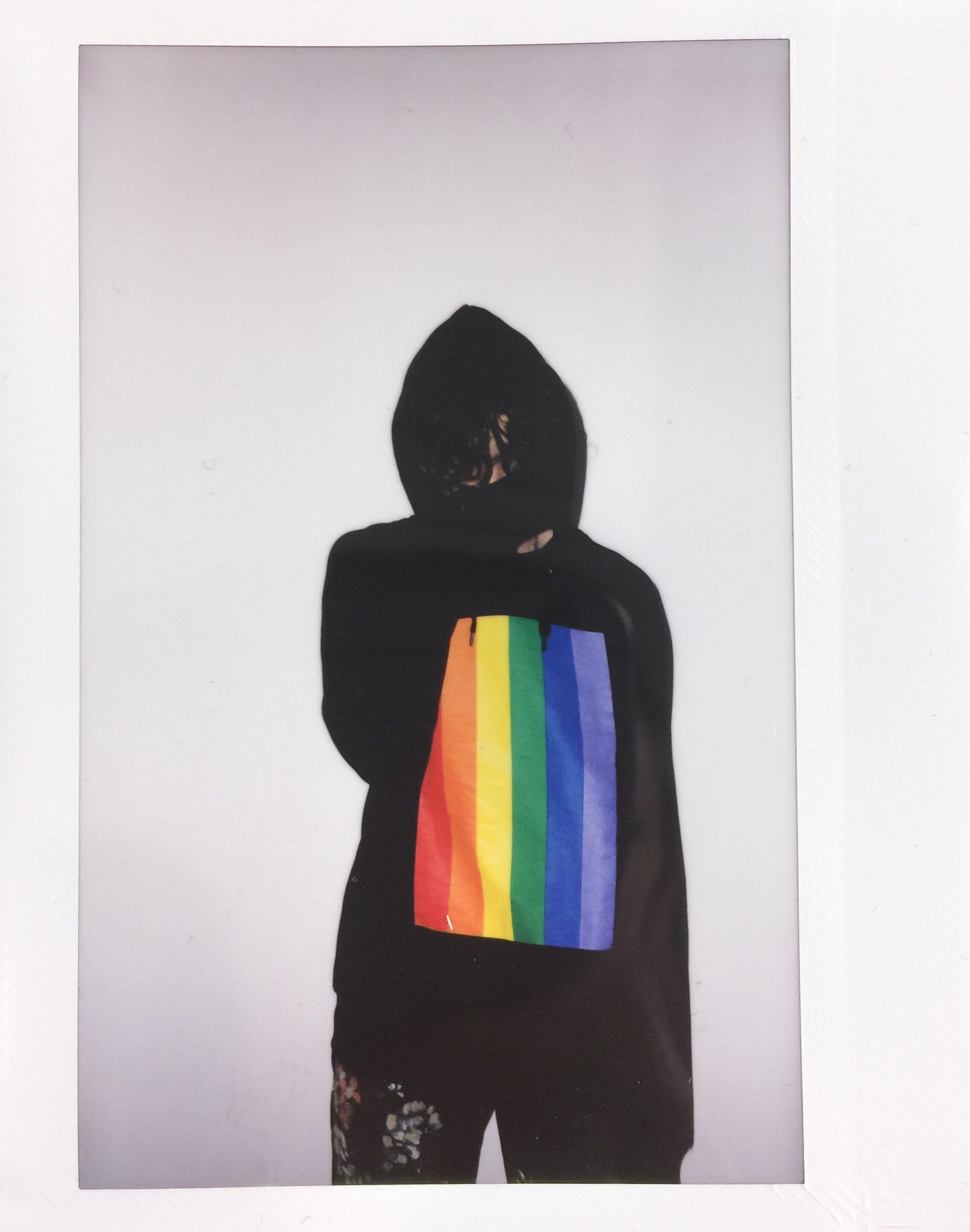 The 1975 rainbow hoodie sale