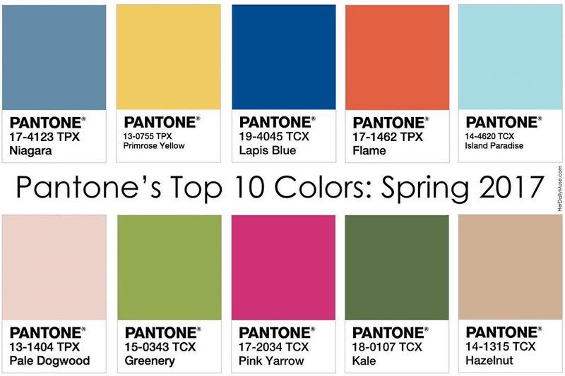 RevampImage's tweet image. Pantone colors for Spring 2017! 😍