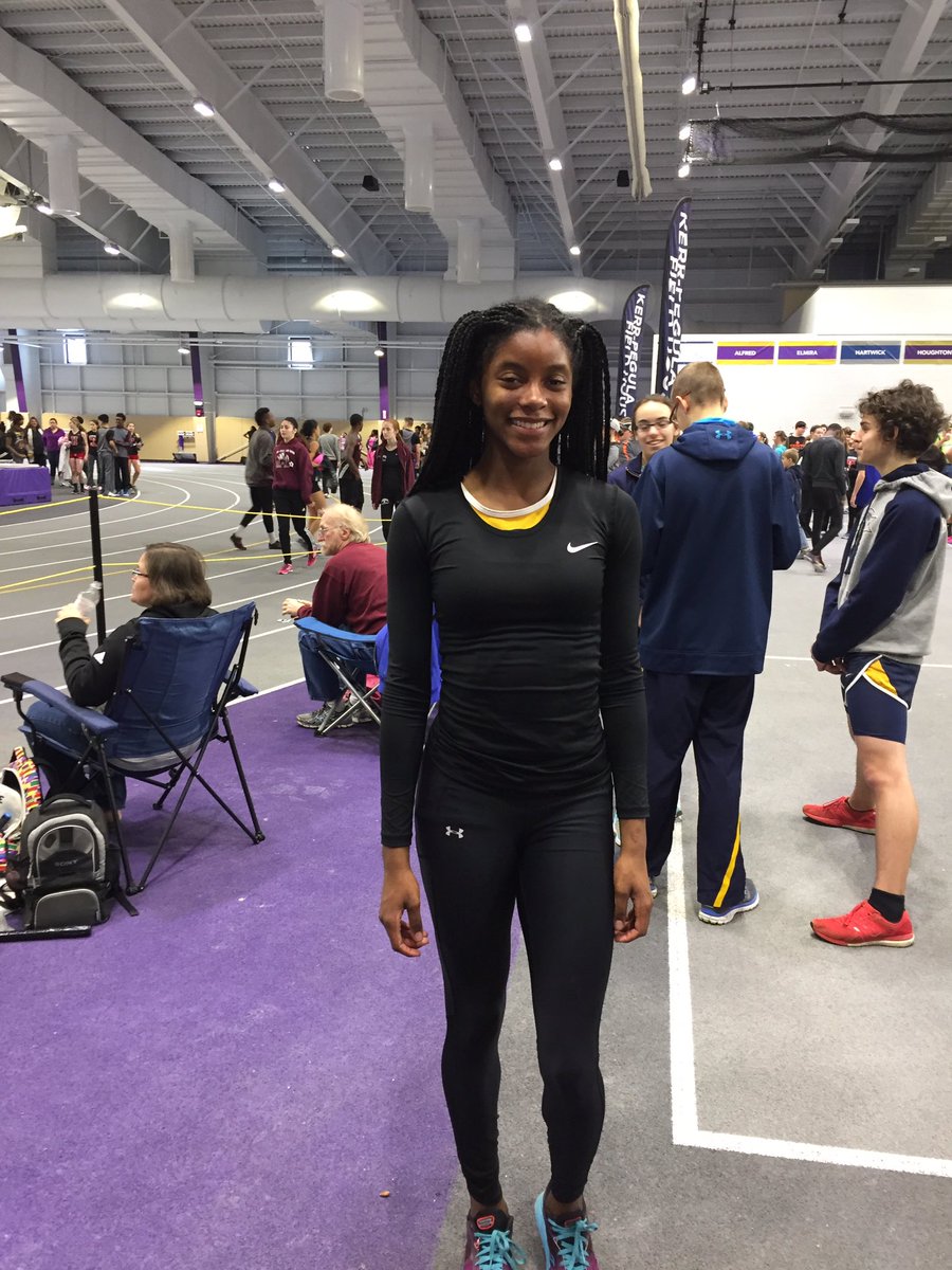 Ranger_Track's tweet photo. Watson breaks school record in 600 at Houghton 1:38.97 https://t.co/W3qXh0aTJN