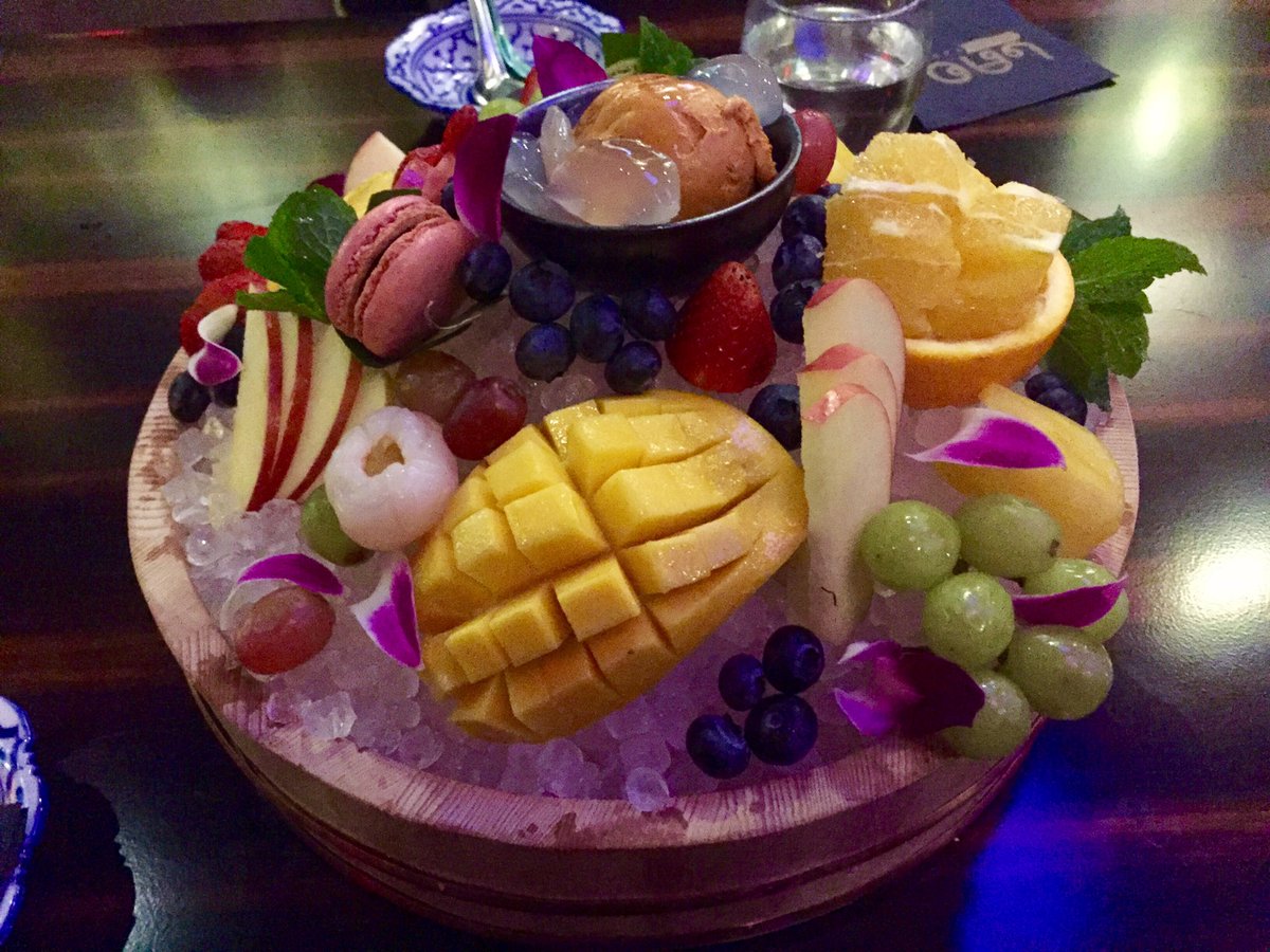 EdUyeshima's tweet photo. Rather amazing looking Laotian dessert turned out to be refreshing at #LaoTable #SFEats https://t.co/R3TbGKRAGv