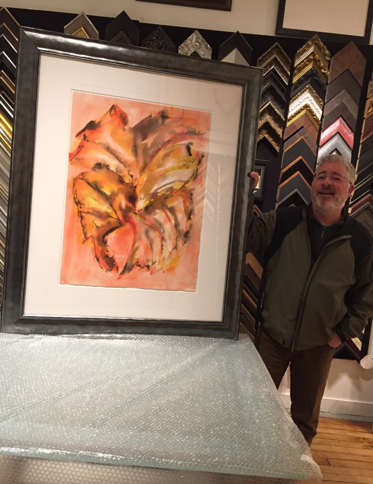 dimensionscf's tweet photo. Cathy Burrows & Jim Langill, bringing home their lovely newly #customframed pieces.
#torontoframing #customframingTO #framingintoronto https://t.co/7BTXeYg5zc