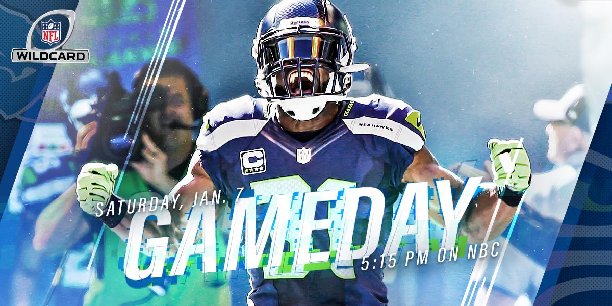 Seahawks's tweet photo. GAMEDAY!! #GoHawks https://t.co/55GlPnlwkf