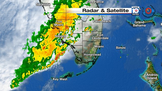Storms already developing over the Everglades in Palm Beach & Broward County #Flwx https://t.co/til8wnqeed