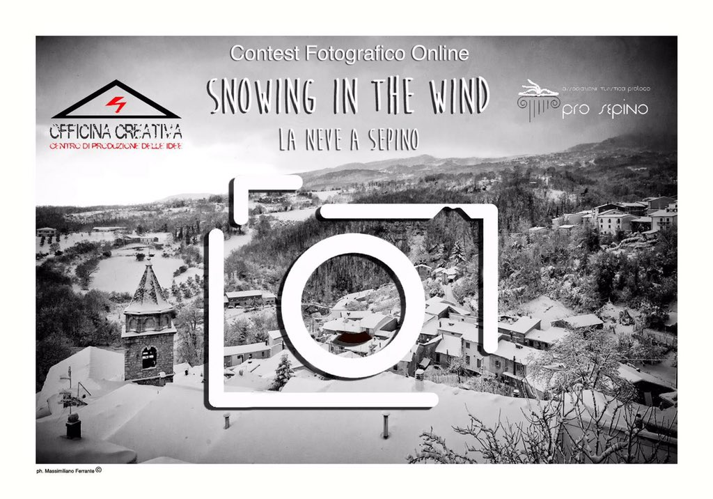 CreativaOff's tweet image. #contest #fotografico Snowing in the Wind - La neve a Sepino #molise