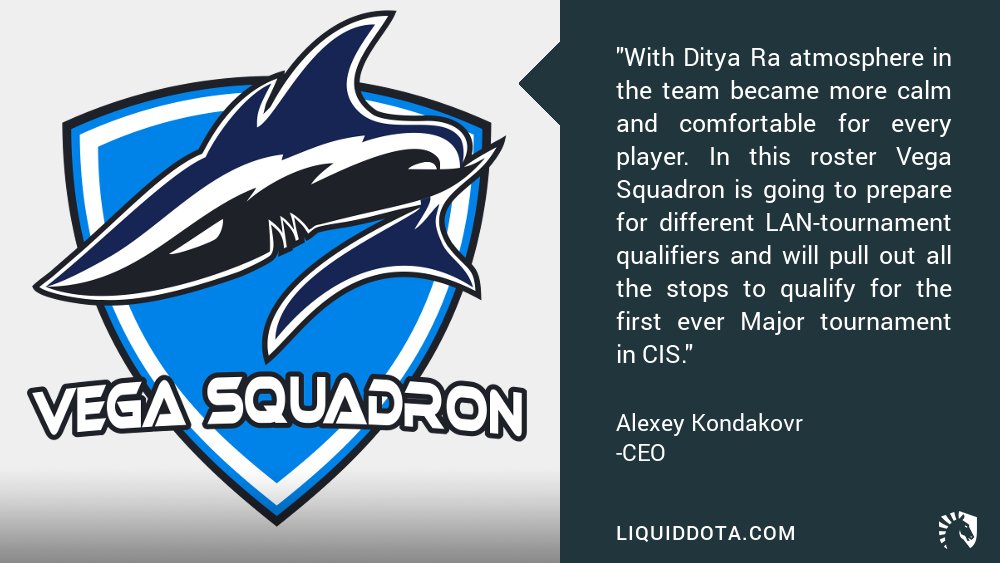 LiquidDota's tweet photo. The CIS #SpringShuffle sends @Ditya_Ra_ to @VegaSquadron!
📖 https://t.co/xRTuZP9xUu https://t.co/v7p2GcdmoO