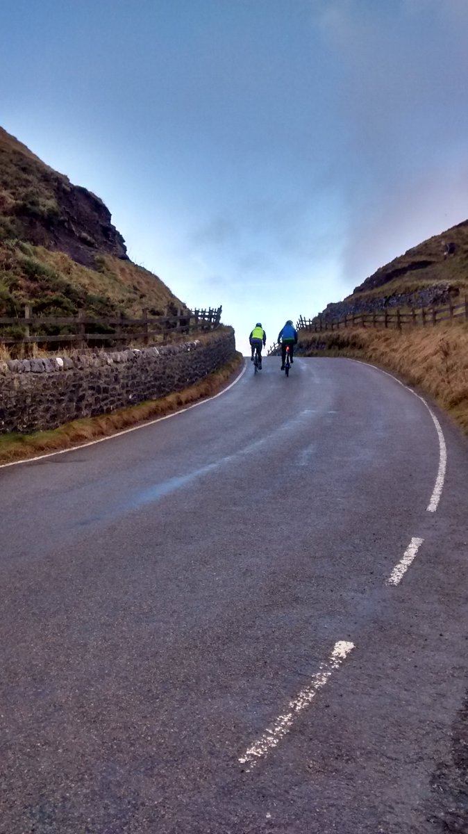 So proud of @40Hills finishing off the year with winnats pass. Well done.