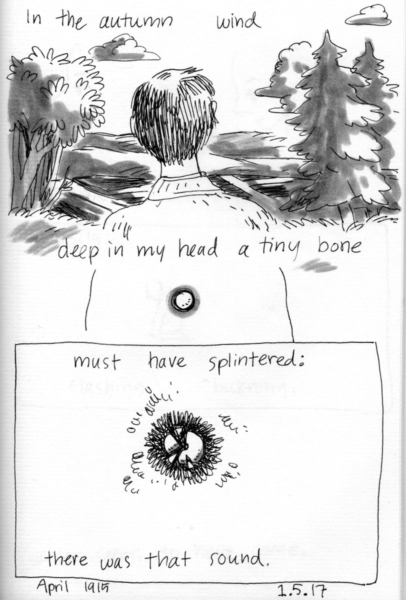 Comic i made adapting a poem by Kenji Miyazawa https://t.co/AHpGLipy9P 