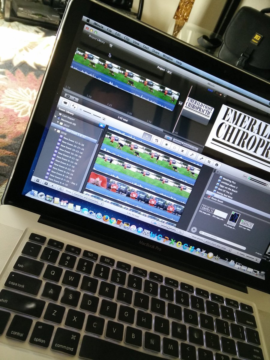 It may be cold outside, but it's plenty warm indoors with the laptop fired up. It's great working with <a href="/destinchiro/">Emerald Coast Chiropractic</a> and their team.