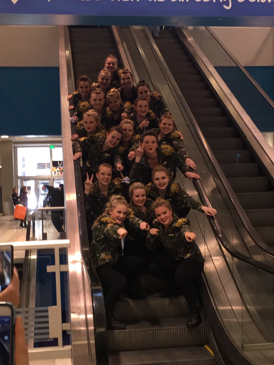 Your PLHS Dance Team killing it at the MOA competition #monarchpower #sassydancers