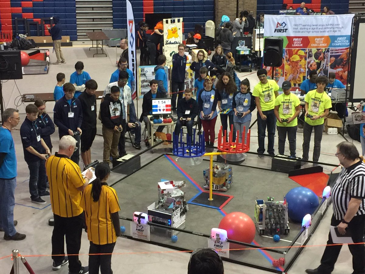 mamkrobotics's tweet image. 2 matches deep, 2 wins and the top of the leaderboard #omgrobots #ftc #tigerRobotics