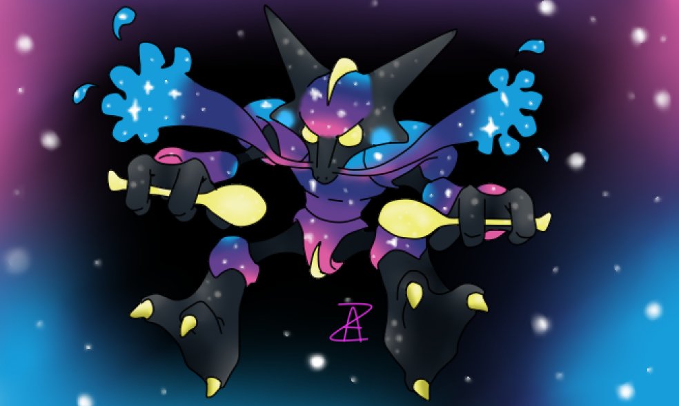 ale102917's tweet photo. alakazam and cosmog 
#Trickyfusions #pokemon #art #fusions https://t.co/W6uvEqoS3X