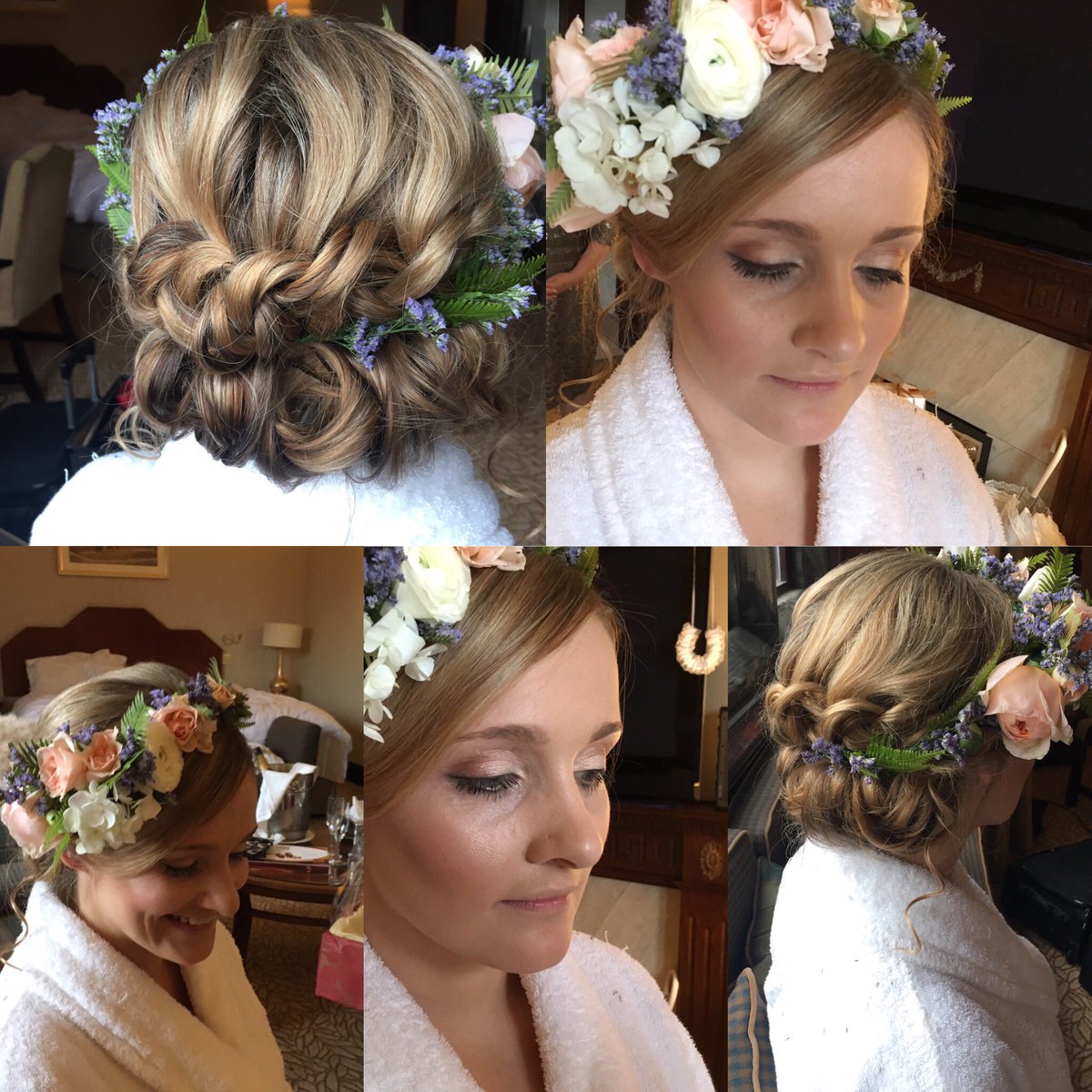 Gemmalousmith's tweet photo. First bride of 2017! Such a pleasure to Doll up Joanne for her special day today. #bridalhair #bridalmakeup #LakeDistrict https://t.co/CyLxPbiOQp