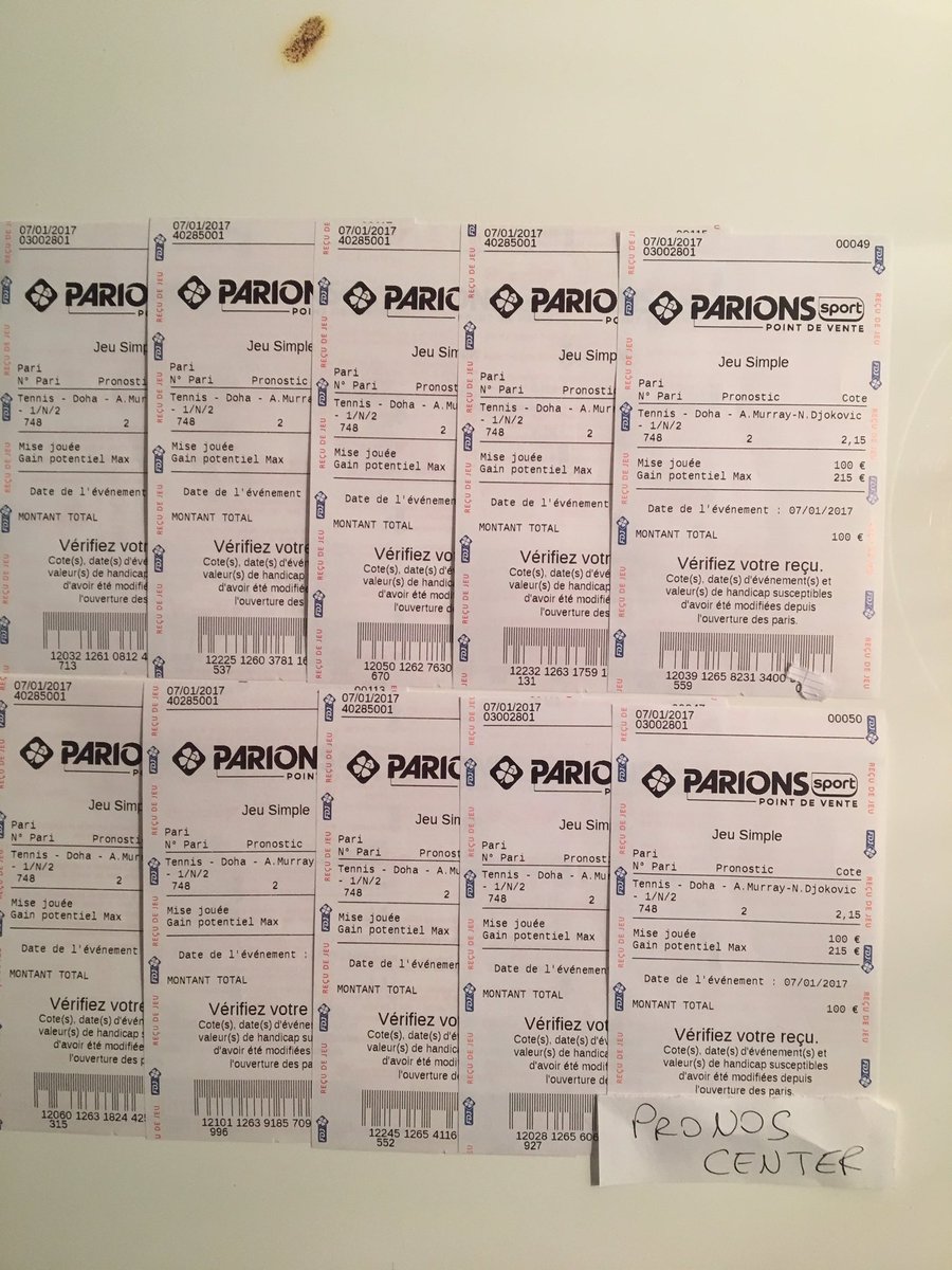 Pronos__Center's tweet image. BOUUUM on valide encore, série 5/5 😱😱

On encaisse Djokovic à 2.15 ✅

🎁🎁 Max de RT pour ce carnage 🎁🎁