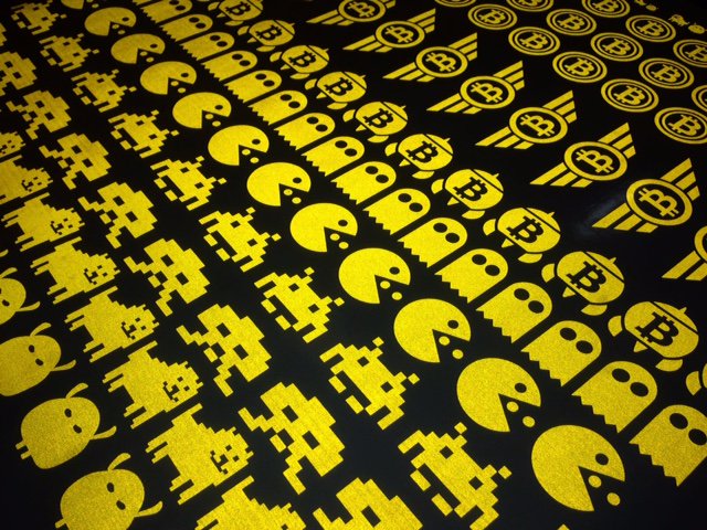StickyPattern's tweet image. yellow reflex foil samples