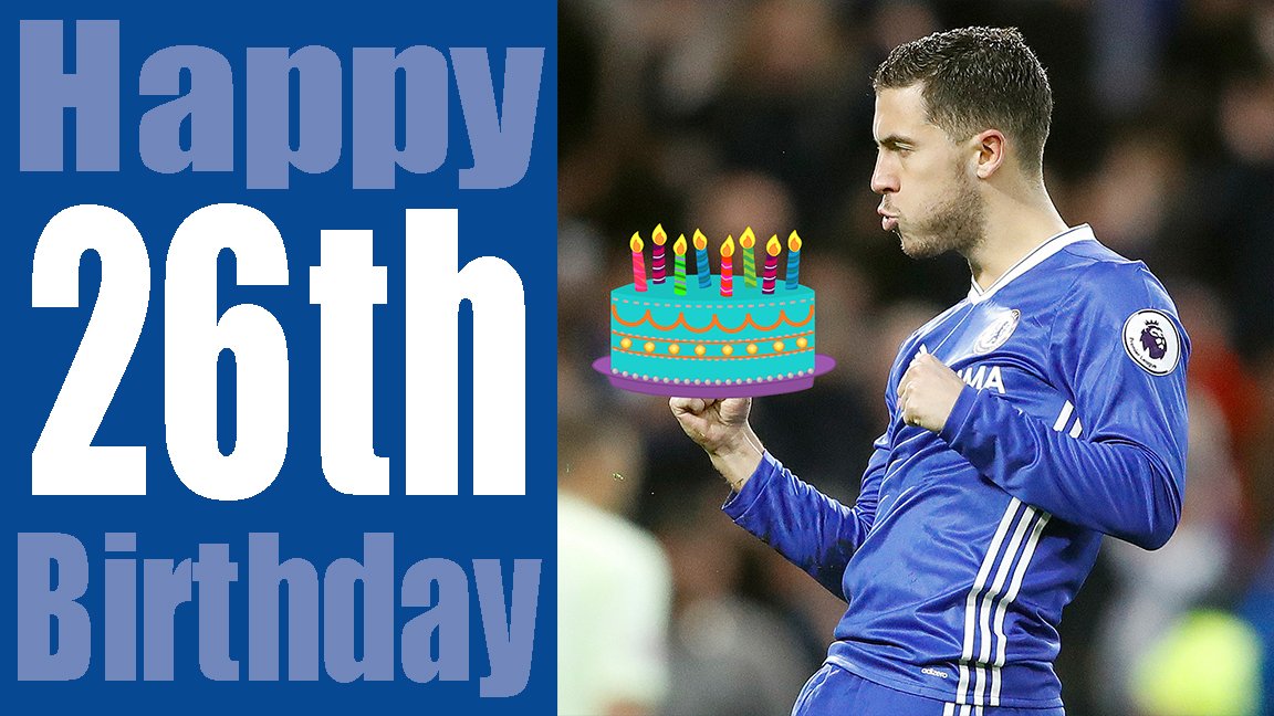 Happy birthday, Eden Hazard! 