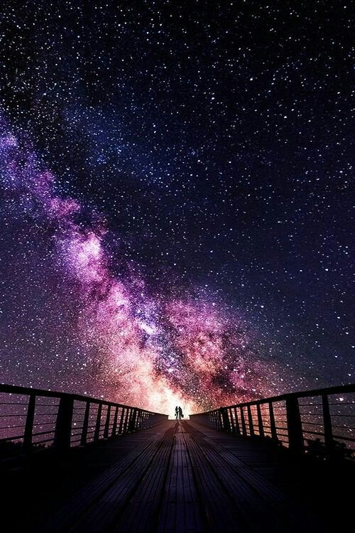 ☀Without the dark,
🌟☄⭐we'd never see the stars.