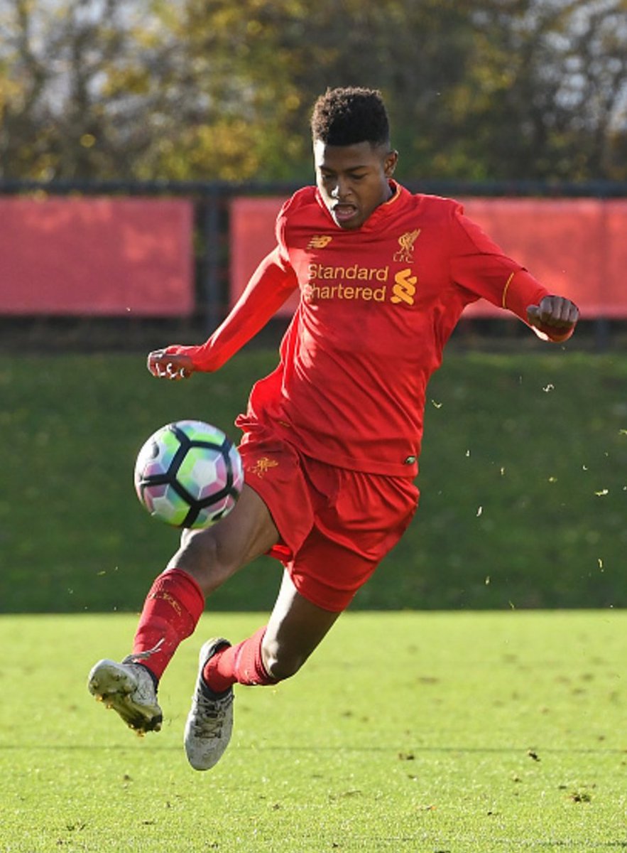 LFCTS's tweet image. Rhian Brewster [17] mentioned in Jonathan Northcroft's article as the next youngster to follow Woodburn, Ejaria and TAA