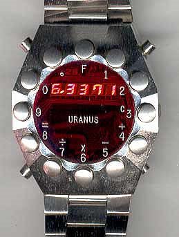 Uranus Red steel silver
