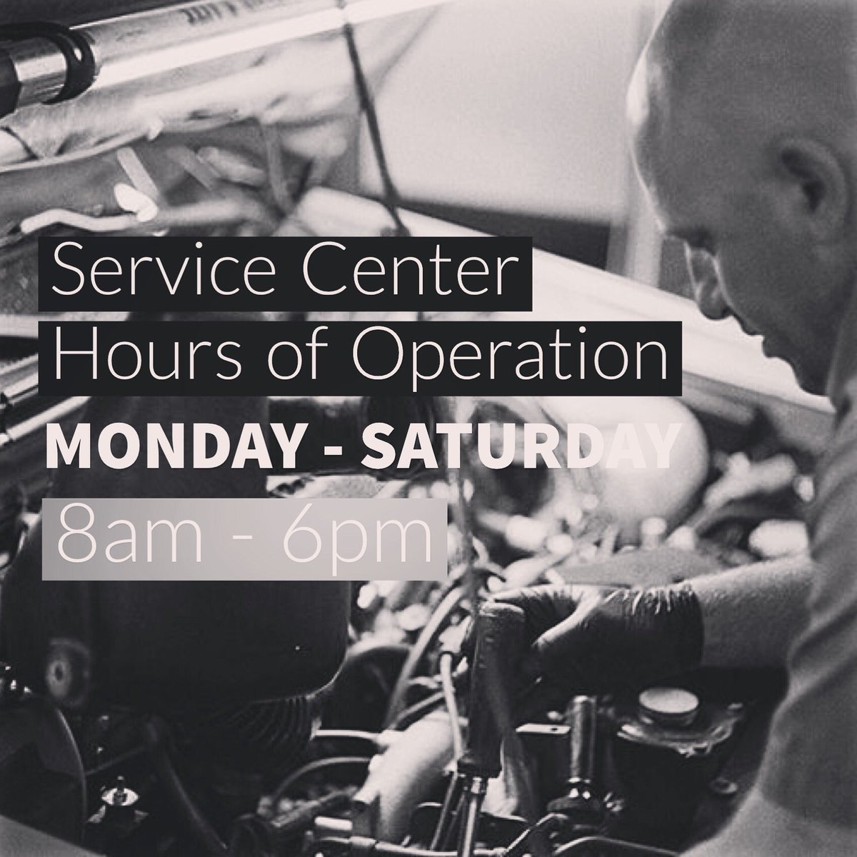 Open until 6! Come on in, or go to service.signitdriveit.com/schedule-appoi… to schedule an appointment!